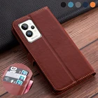 Роскошный кожаный чехол-книжка для Realme GT2 Pro, чехол OPPO Realme GT2 Pro, чехол Realme GT2Pro, черный мягкий чехол из ТПУ etui capa