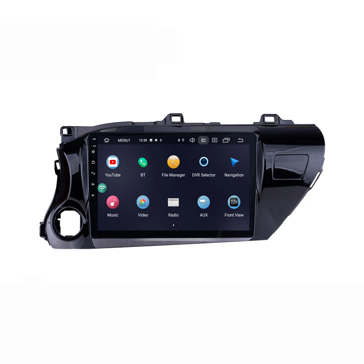 10," android 9,0 RAM2G Автомобильный gps dvd-плеер для Toyota Hilux автомобильный Радио Мультимедиа Навигация стерео головное устройство dsp