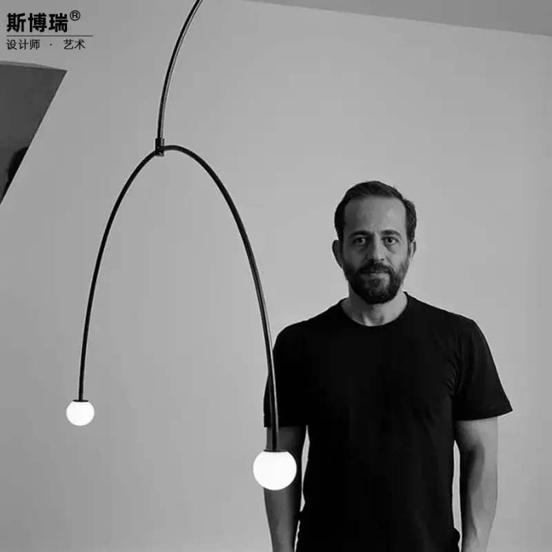 2019 лаконичная Геометрическая линия для Северной Европы люстра ресторана барной