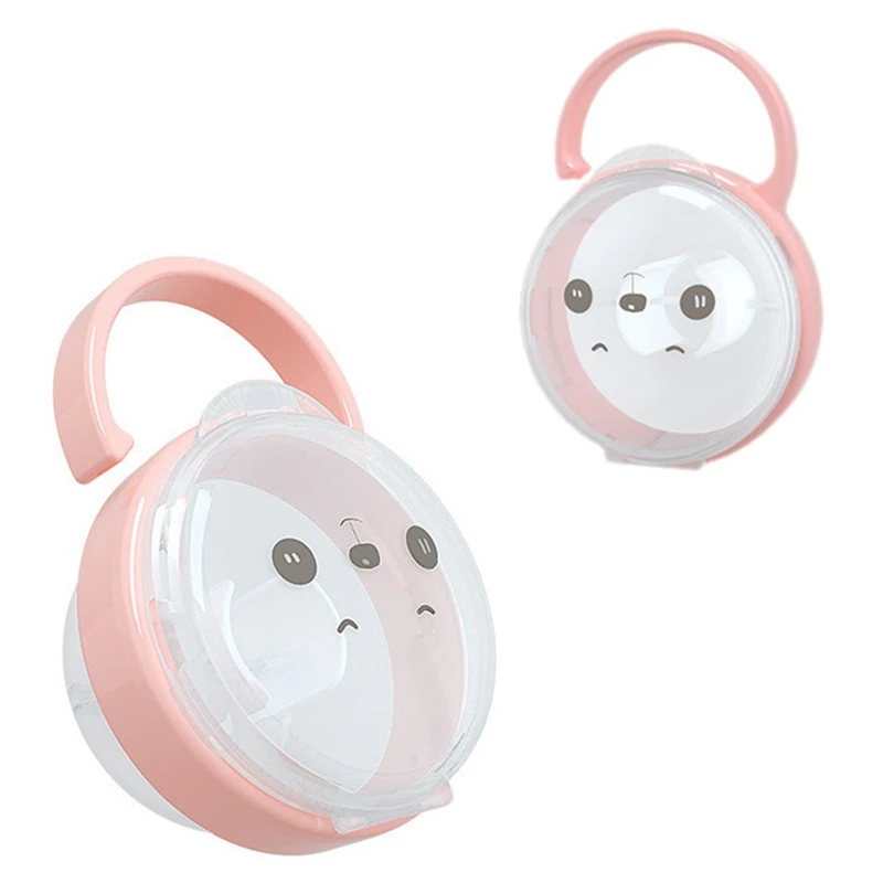 Портативная Милая Успокаивающая соска для младенцев контейнер сосков хранения