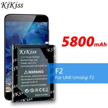 For UMI Umidigi 5800mAh Battery for UMI Umidigi F2 Phone High Quality Replacement Backup Batteria for UMI Umidigi F 2 UmidigiF2