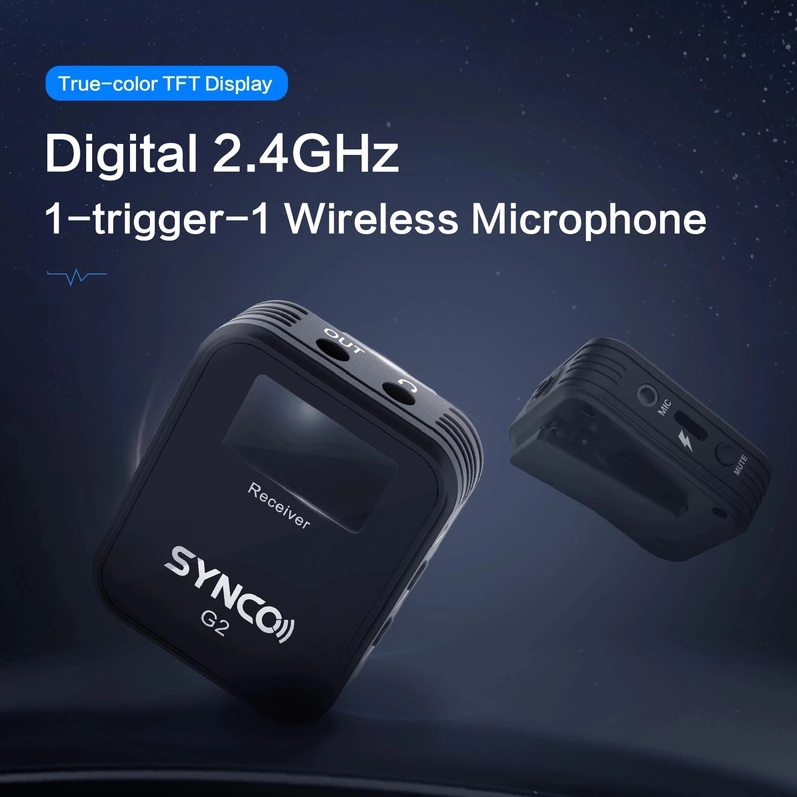 Беспроводной петличный микрофон SYNCO G2 G2A1 G2A2 для смартфона ноутбука DSLR планшета