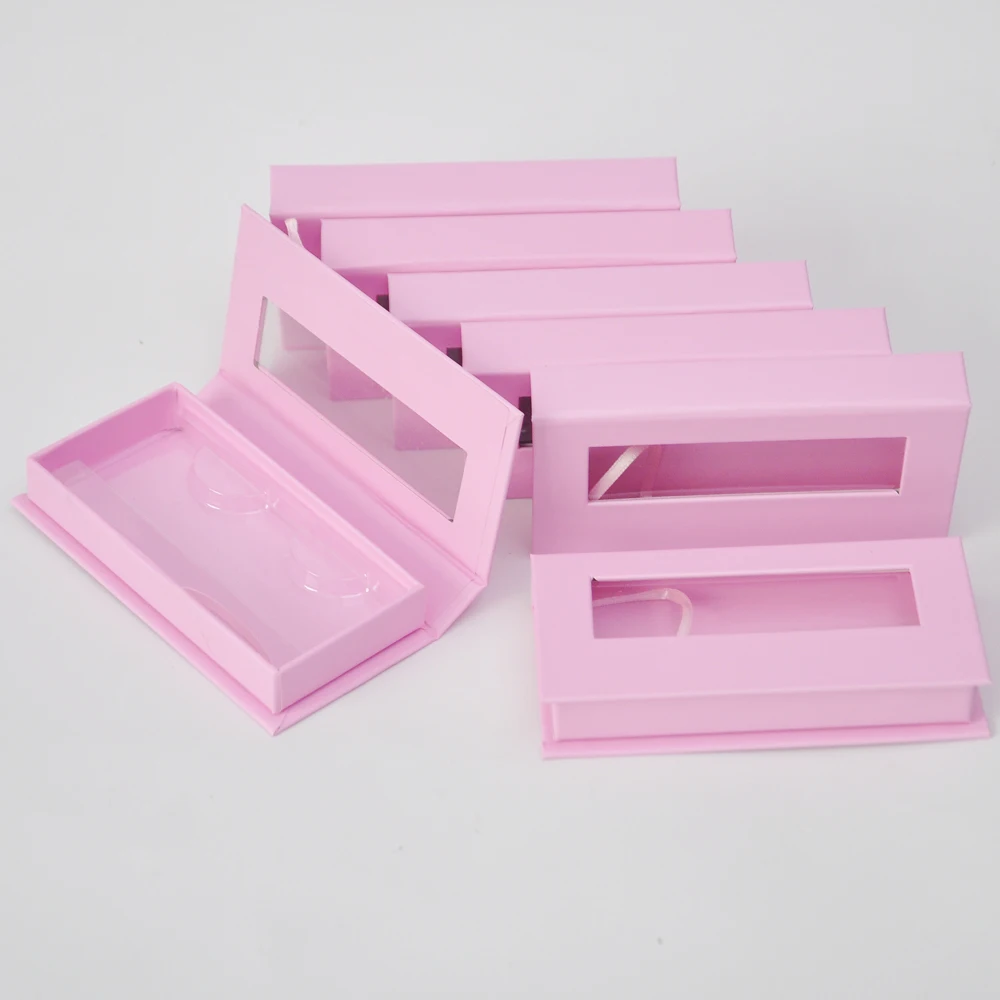 

Wholesale false custom logo eyelash packaging box lash boxes package faux cils 25mm mink lashes magnetic case bulk vendors
