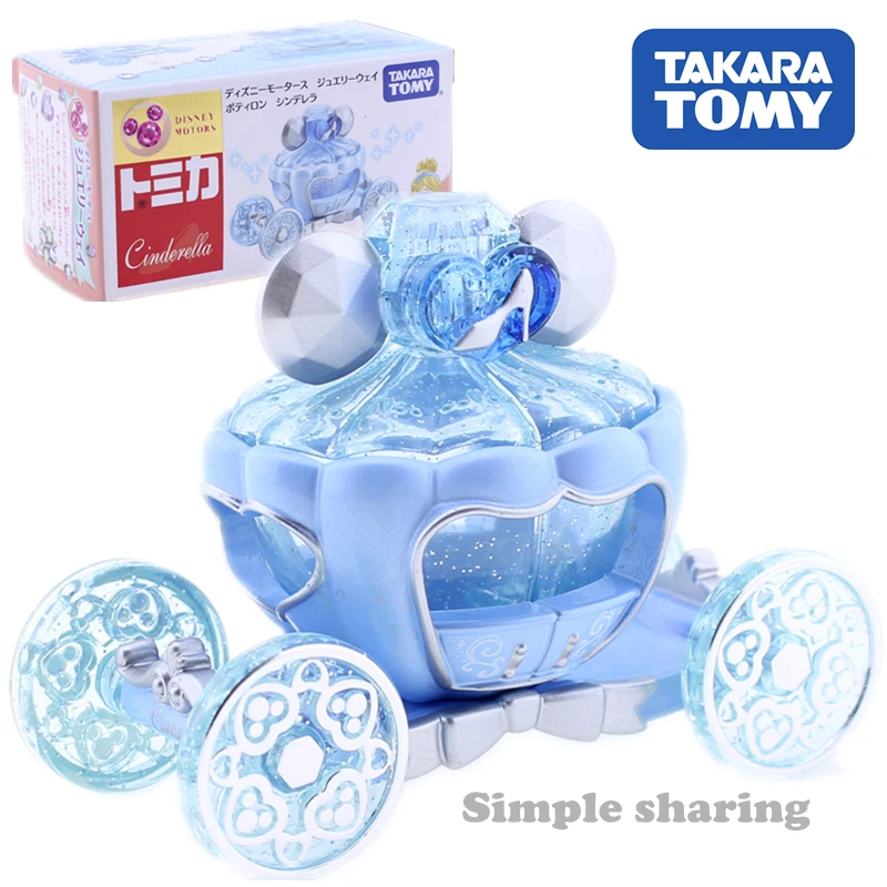 Takara Tomy томика Дисней моторы ювелирный путь Potiron Золушка Автомобиль Горячий поп