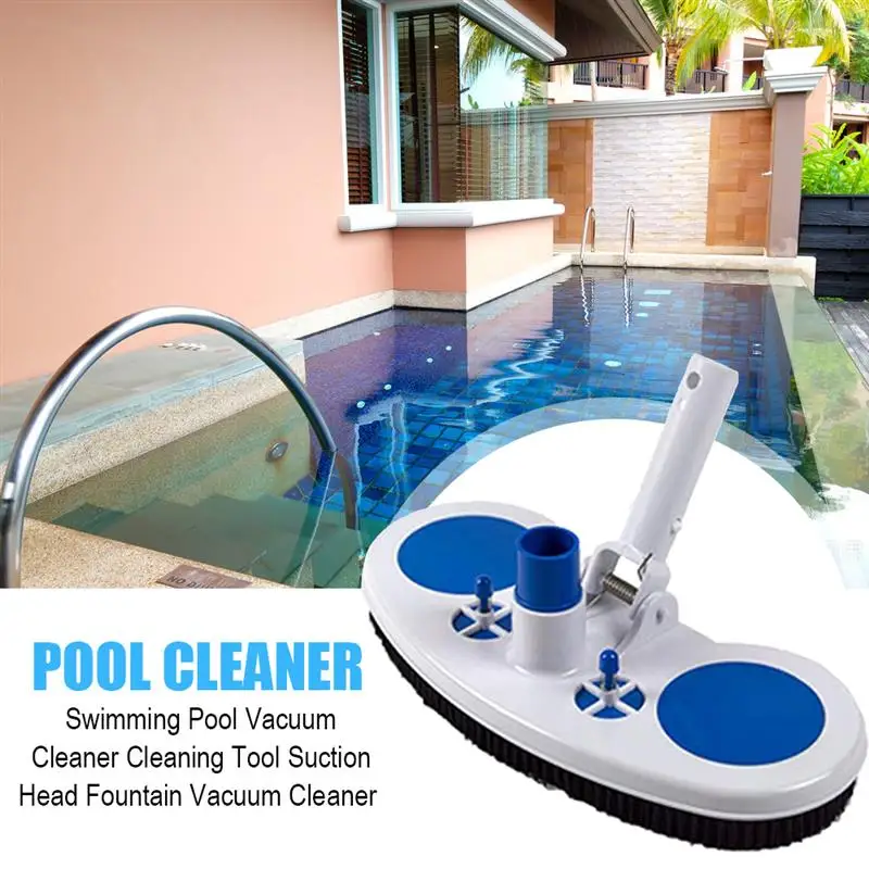 

Swimming Pool Vacuum Cleaner Cleaning Tool Suction Head Fountain Vacuum Cleaner Brush Fishpond Vacuum Brush Pool Cleaner