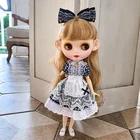 Кукла блайз с матовым лицом, матовая белая кожа, 16 шарнирная кукла, шарнирные куклы на заказ, подарок для девочки, коллекционная кукла