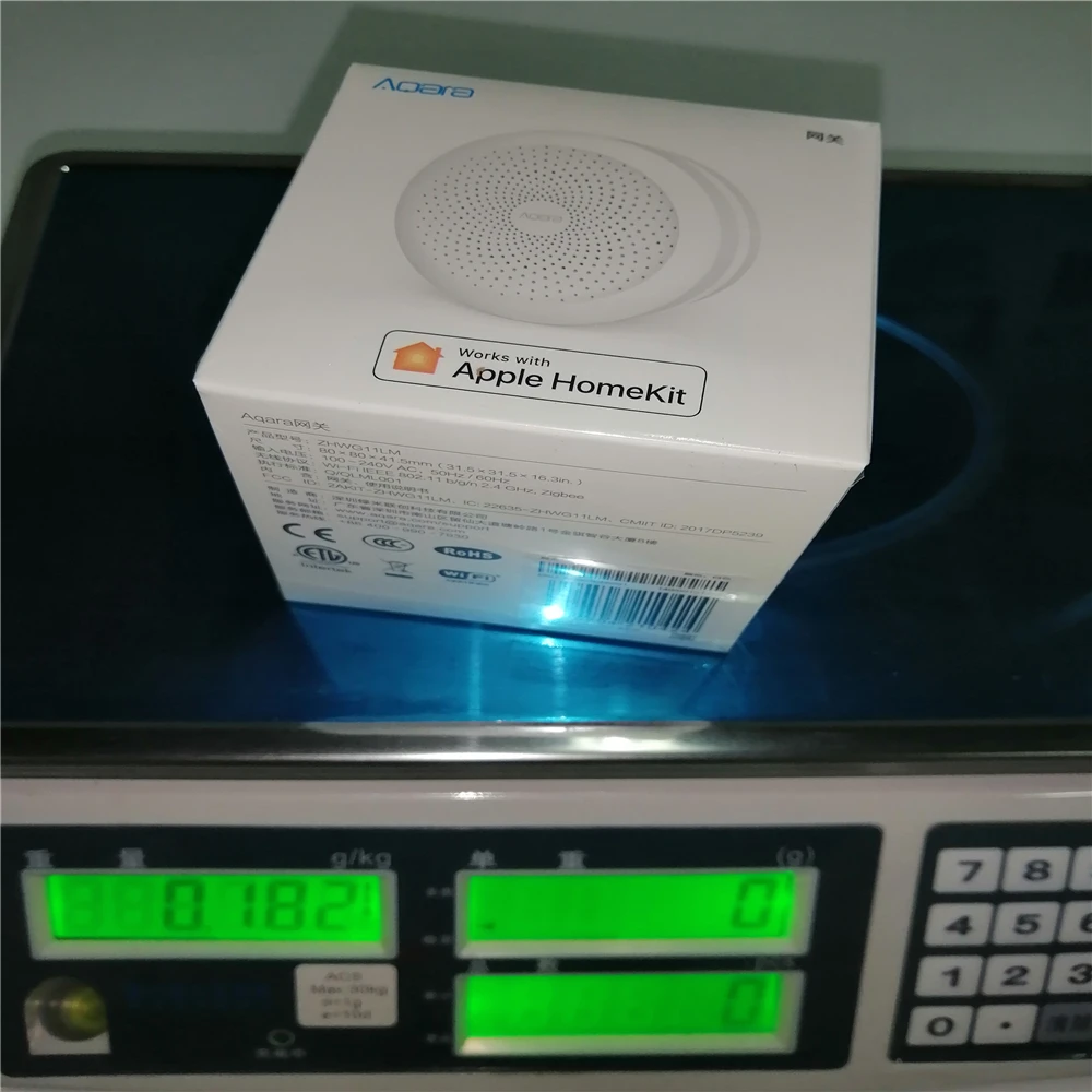 Mijia Aqara концентратор Mi Gateway с RGB светодиодный Ночной светильник система умного