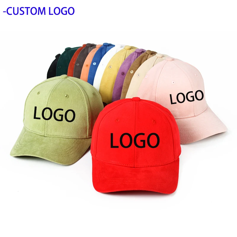 

Men's and Women's Baseball Cap Custom Logo Casquette Blank Solid Color Button Hat Sports Baseball Cap