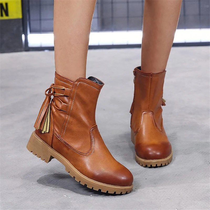 Женские Дизайнерские ботильоны элегантные ботинки коричневого цвета черные