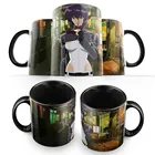 Кружка: Призрак в доспехах(аниме, скарлетт йоханссон, мультфильм, культовое, персонаж, робот, андроид) -2