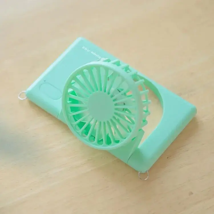 Мини-вентилятор для летнего сезона 1000 мА Перезаряжаемый USB-аккумулятор свободная