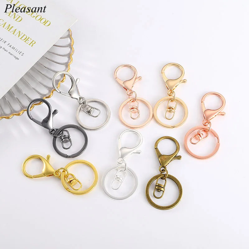 

10pcs/set Metal Lobster Clasp Keychain Accessories Wholesale