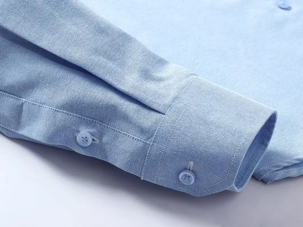 

Fashion dress shirts hombre chemises male long sleeve homme small pony high quality 100% cotton sleeve style collar type shirts