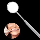 Профессиональные стоматологические зеркальные инструменты из нержавеющей стали, стоматологический инструмент для чистки зубов, отбеливания зубов, гигиены полости рта