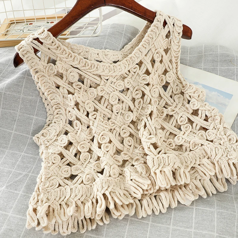 Летняя женская футболка с вырезами без рукавов 2020 | Женская одежда