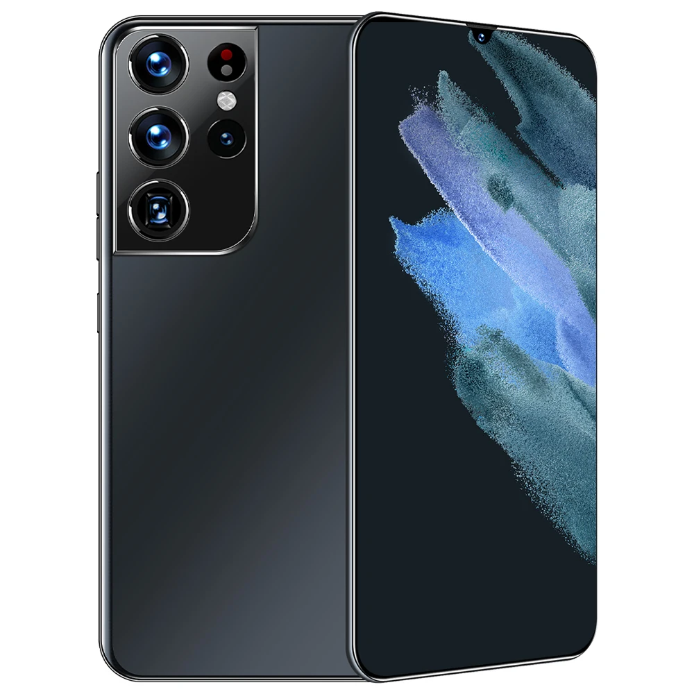 

S21 Ultra Galaxy Smartphone 16 512GB Global Version 6.7'' 6800mAh Full Screen 4G LTE 5G Network Fingerprint Unlock Cellphone