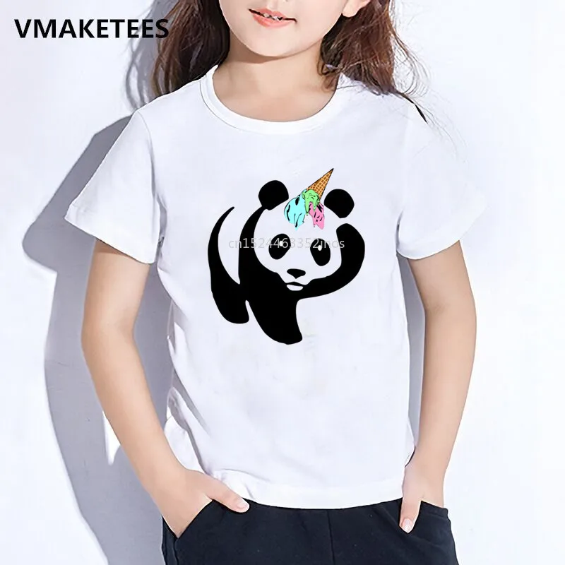 Забавная футболка для девочек и мальчиков Детская с принтом удивленного