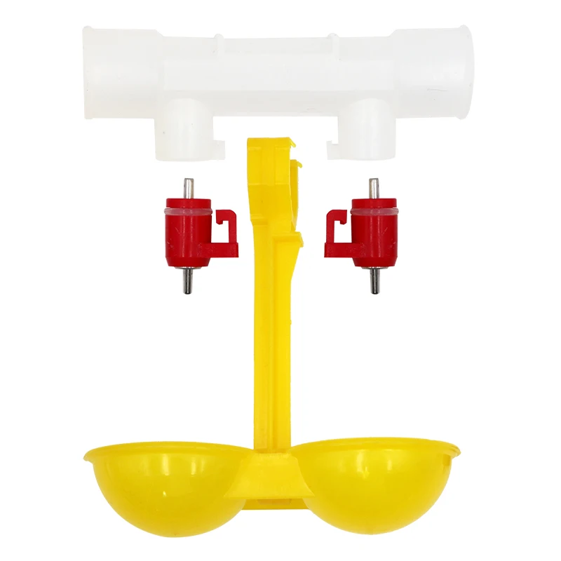 

Поилка для кормления кур, 5 шт., двойная чаша, для фонтана