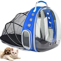 pet cat backpack carriers collapsible cats bubble capsule astronaut shoulder bag ventilate dog transparent extensile carry case