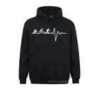 Зимний пуловер для триатлона с изображением пульса, мужские толстовки с карманами, свитшоты для триатлона, мужской подарок