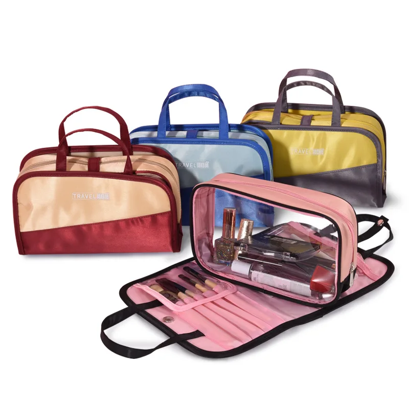 

New 2-in-1 Makeup Bag, Large-Capacity Waterproof Travel Multi-Function Portable Storage Bag