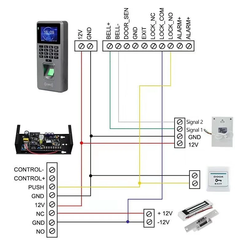 Отпечаток пальца время посещаемости цвет Sn 2000 емкость отпечатка часы
