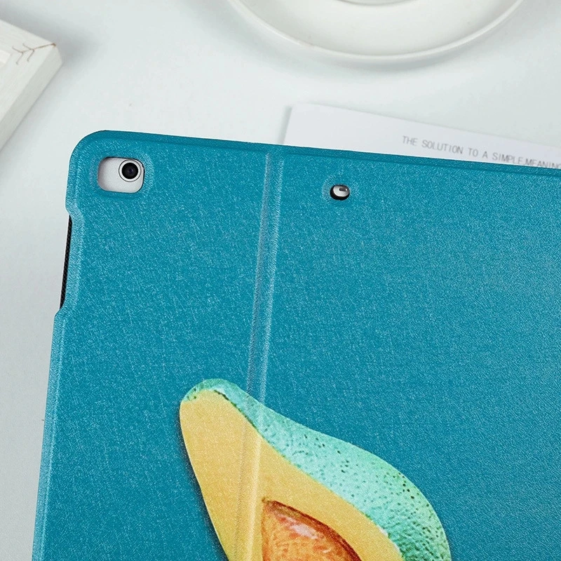 Ультратонкий чехол-подставка с фруктами из мультфильмов для ipad 7 10 2 дюймов air1