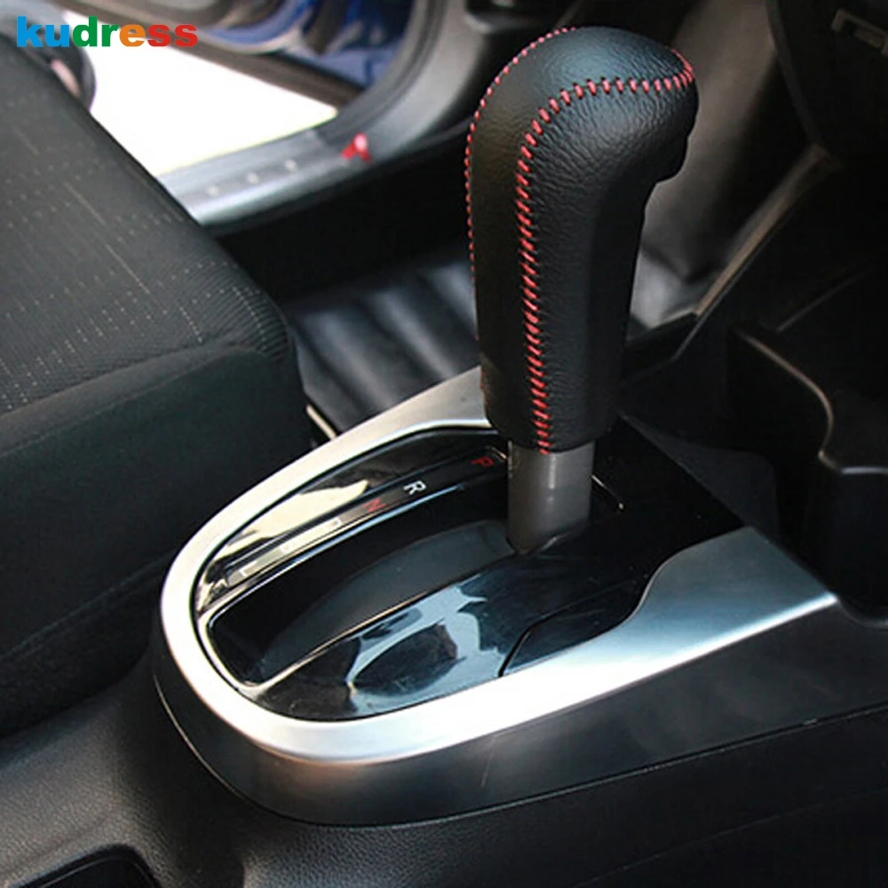 Для Honda Jazz 2014 2015 панель коробки передач интерьера авто модифицированное кольцо