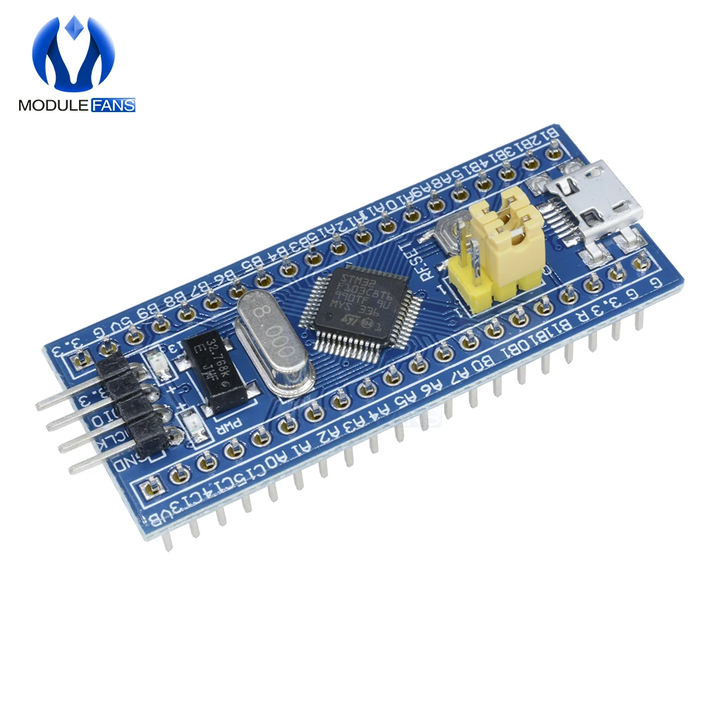 5 шт. плата разработки системы STM32F103C8T6 I/O IO ARM STM32 32 модуль макетной платы SWD для Arduino
