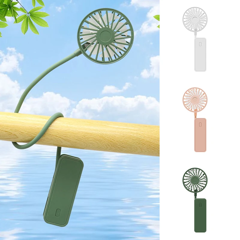 

Портативный мини-вентилятор с гибким шлангом, складной бесшумный вентилятор с USB-зарядкой, 3 скорости, для дома, офиса, улицы, ALS88