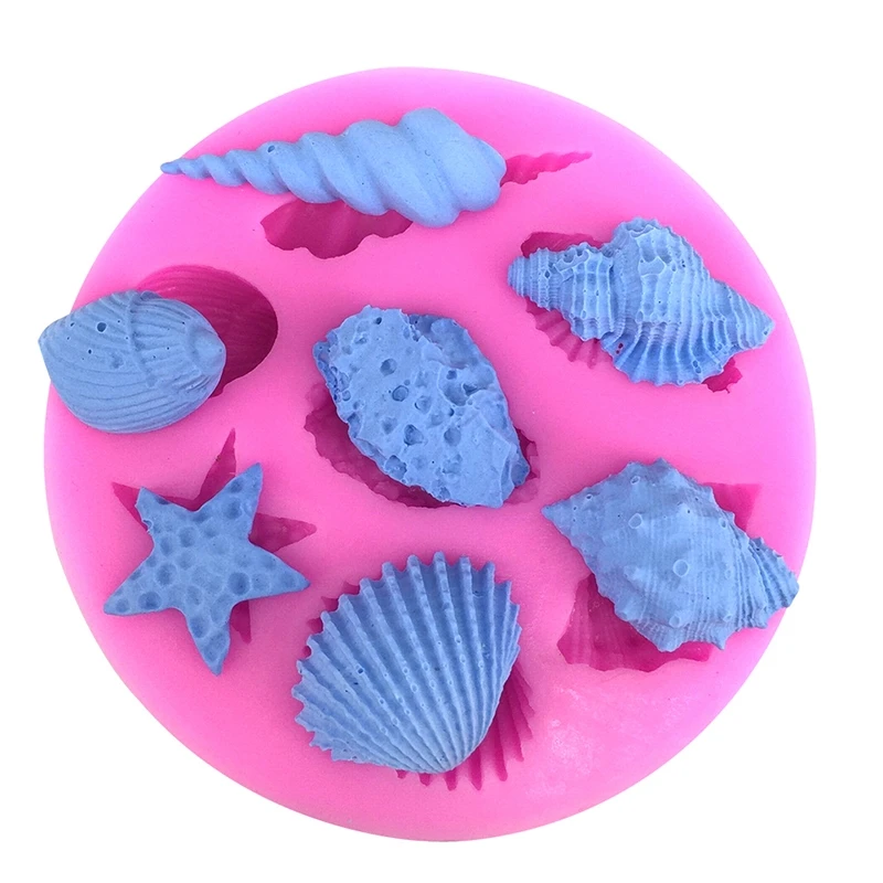 Форма для торта, раковины, камедь, паста, форма для кухни, несколько форм, приготовление Торта Глазурь, пекарня, инструменты для украшения своими руками