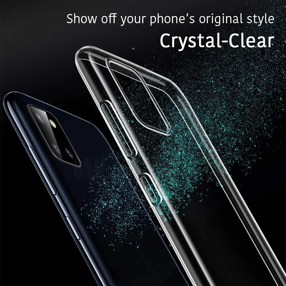 S10 Case For Samsung Galaxy S10 Lite TPU Silicon Clear Fitted Bumper Soft Case for Galaxy Note 10 Lite Transparent Back Cover