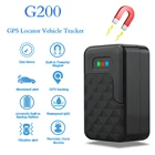 Водонепроницаемый Противоугонный GPS-трекер G200 для автомобиля, мотоцикла, с временем работы в режиме ожидания до 60 дней, устройство с супер магнитом