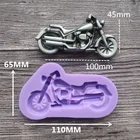 Силиконовая форма для помадки, шоколада, смолы, новая форма для самостоятельного наклеивания на мотоцикл, инструменты для мыла, кухонные аксессуары для выпечки, горячая распродажа