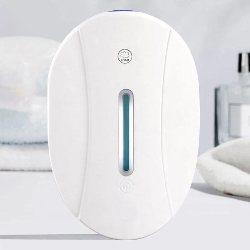 

550ml Automatic Liquid Soap Dispenser Touchless Sensor Foam Hand Washer Sanitizer Alcohol Spray Wall Hand Washing Machine