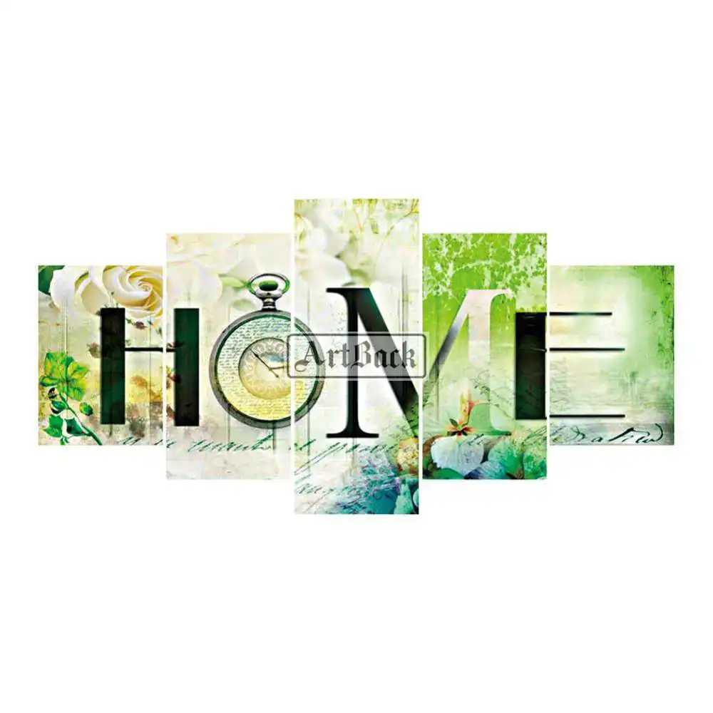 

5D алмазная картина домашний пейзаж значок полный квадрат и круглая дрель Алмазная вышивка домашний декор мульти-картина 5 шт