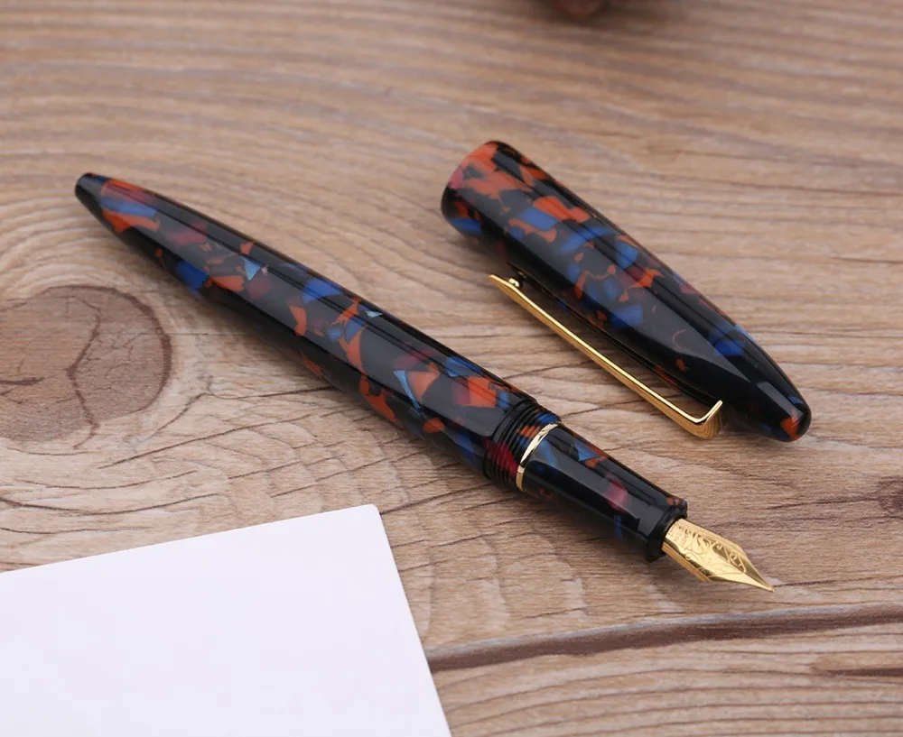 Moonman M100 креативная перьевая ручка из акриловой смолы конвертер Шмидта и тонкий