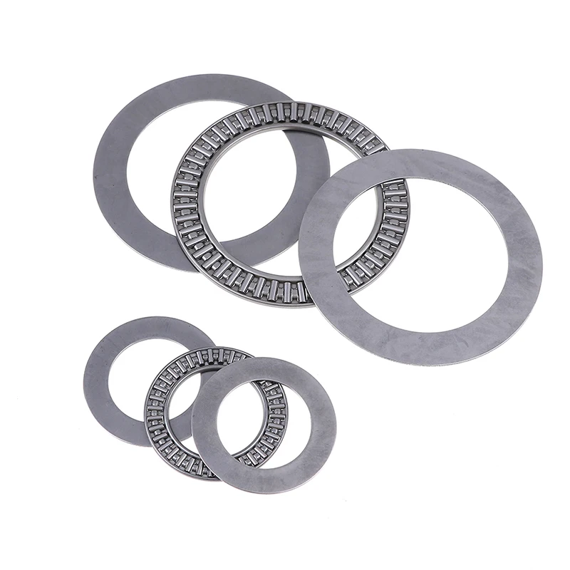 

1 Set Miniature Bearing Steel Thrust Needle Roller Bearings With Two Washers AXK3047-AXK75100 Ultra Thin Shim Thrust Bearings