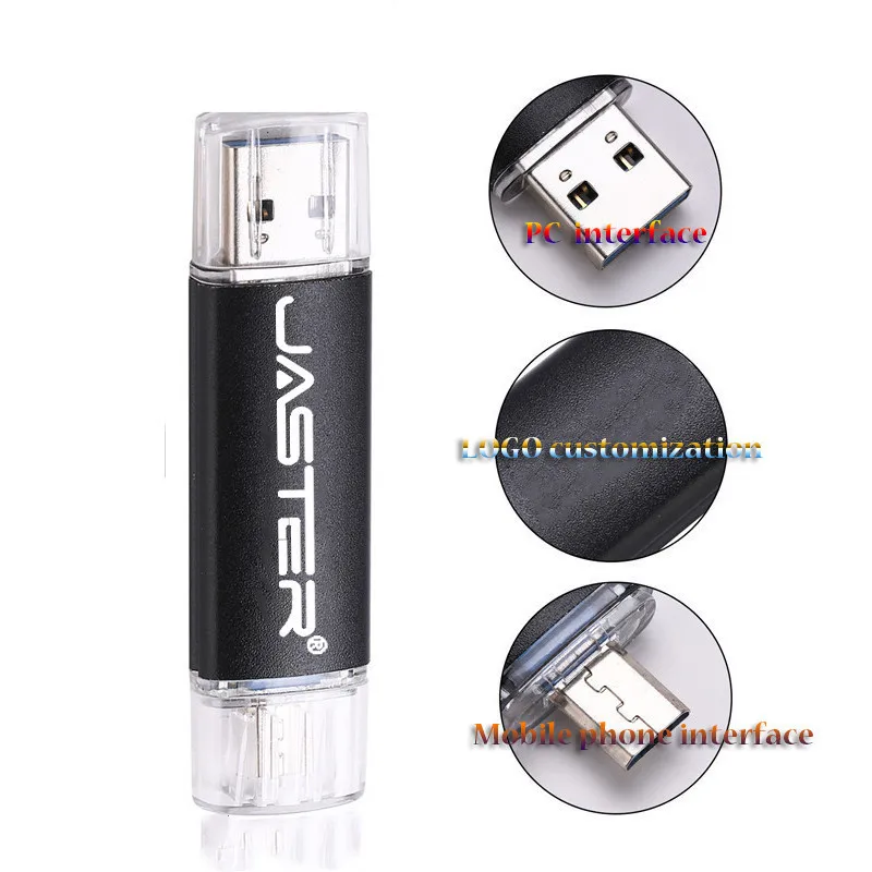 Смартфон ПК USB флэш-накопитель ручка 4 ГБ 8 ГБ 16 ГБ 32 ГБ мини usb OTG внешний накопитель micro usb карта памяти, Флеш накопитель pendrive