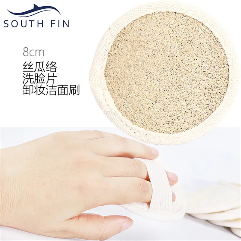 

3 шт./лот натуральная губка для лица, губка для лица, отшелушивающая губка для тела, губка для ванны