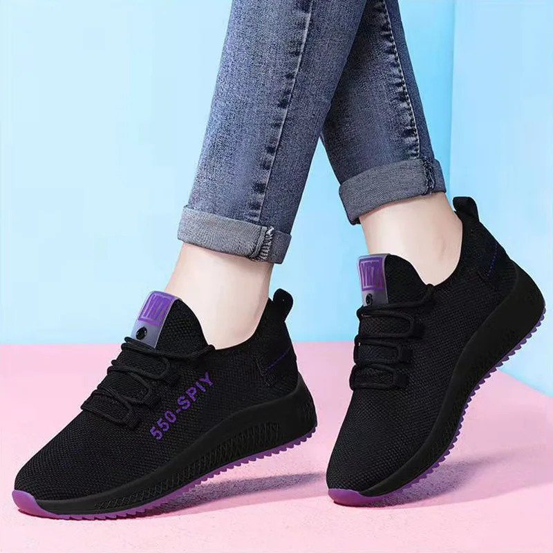 

Mesh Sneakers Female Students Spring Summer New Women's Shoes Korean Fashion Running White Shoe Breathable Mesh Shoes