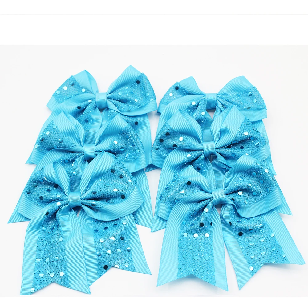 

Royal Blue Baby Girl Headbands with Bows,Toddler Headbands, Sequin Glitter Sparkle Baby Hair Bow,Children Cute Hair Band 12#