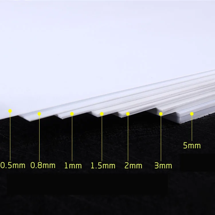 Сделай Сам ручная работа пластик ABS Стирол плоская пластина материалы для