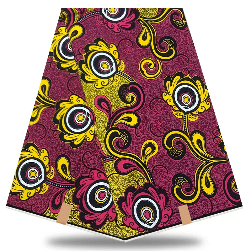 Оптовая цена! Высокое качество Африканский настоящий воск ткань Анкара восковая