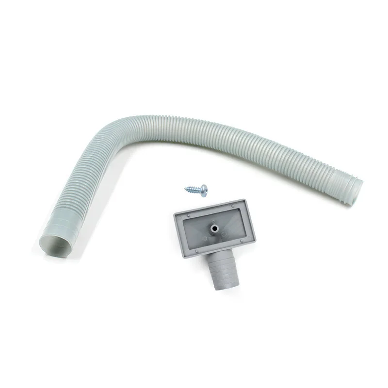 

Kitchen Double Basin Sewer Pipe Set Stainless Steel Basin Double Tank Sewer Accessory Kitchen Sink Drains Strainers Odor-proof