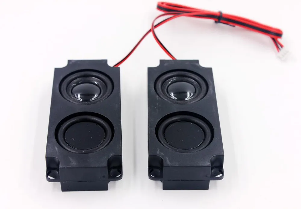 

2pcs 5 W 8 ohm Full Range Clear Sound Cavity Speaker Dual Vibration membrane Audio loudspeaker Box For TV computer