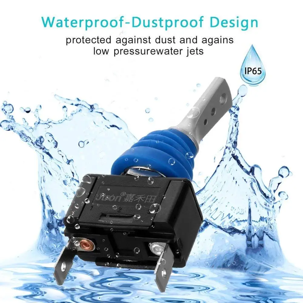 Jtron 12 мм тумблер Водонепроницаемый ВКЛ ВЫКЛ 12/24v 20A/40A для автомобилей boat