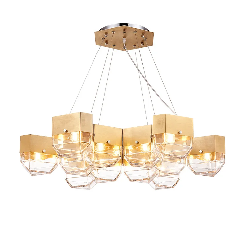 

Postmodern stainless steel art design chandelier model room living room dining room creative simple fashion chandelier