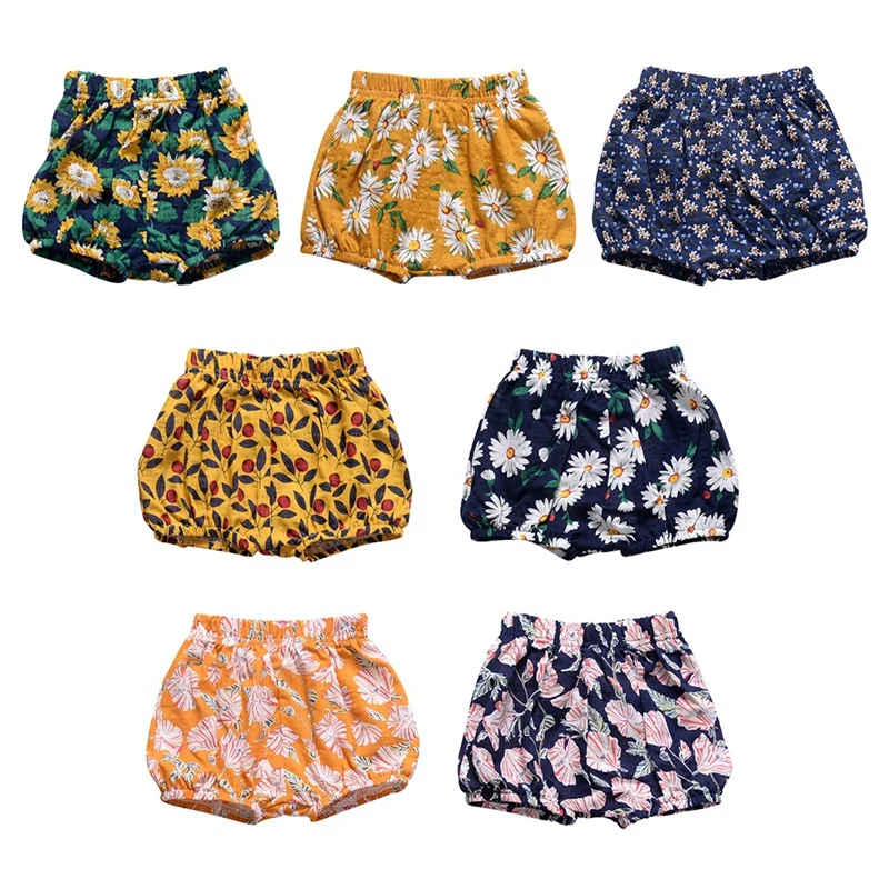 Одежда для малышей Новые летние детские штаны маленьких девочек хлопковые
