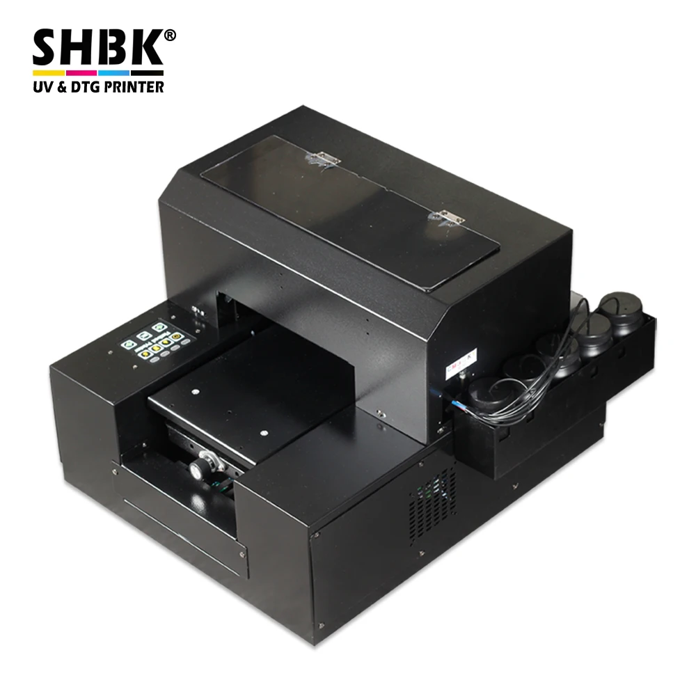 SHBK UV планшетный принтер светодиодный продвинутый 6 цветов А4 УФ принтеры струйные
